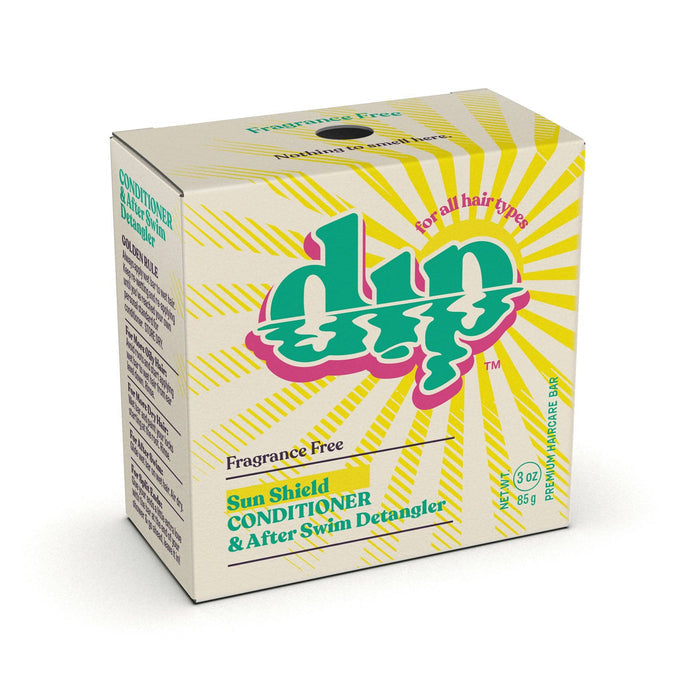 DIP Sun Shield: Conditioner Bar & After Swim Detangler
