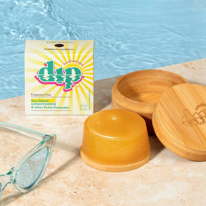 DIP Sun Shield: Conditioner Bar & After Swim Detangler