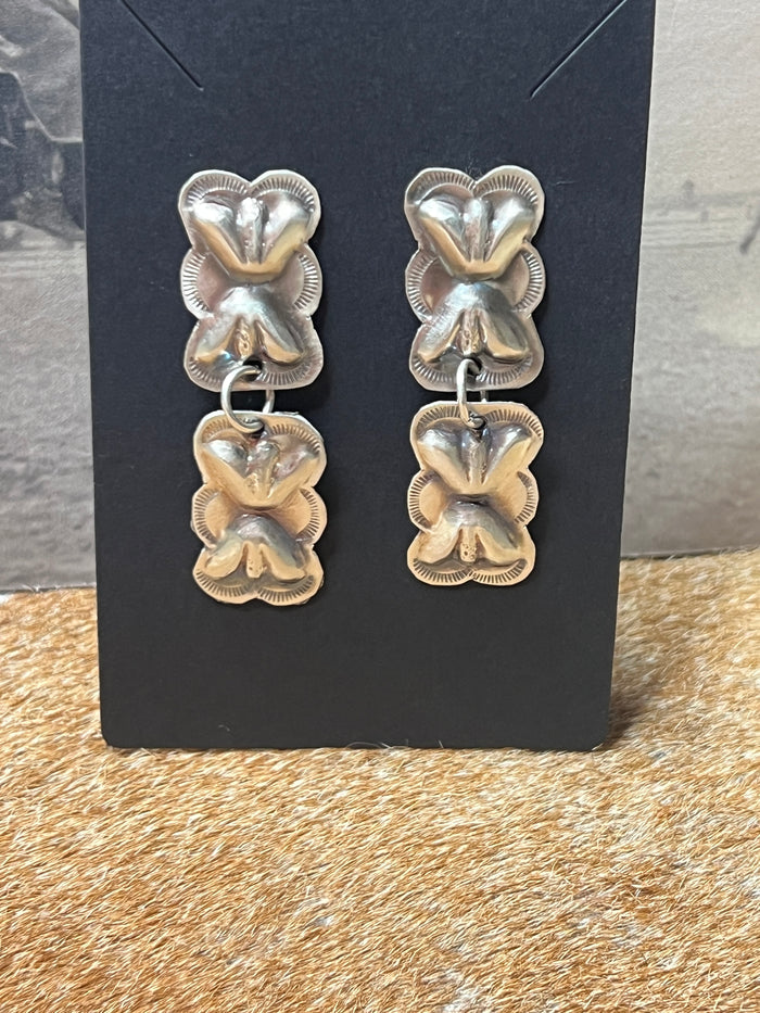 Double Butterfly Earrings
