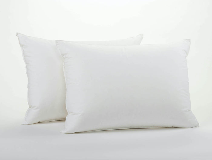 Down Pillow + Washable Wool Protectors Bundle