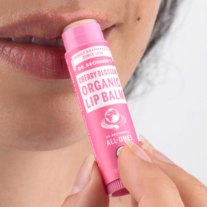 Dr Bronner Organic Cherry Blossom Lip Balm
