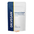 A pouch of Dr. Vegan Debloat & Detox capsules