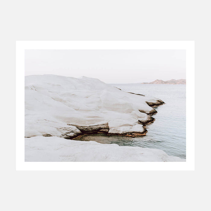 Dreamy Sarakiniko wall art print