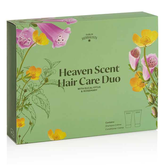 Dublin Herbalists Heaven Scent Hair Care Floral Gift Set Box