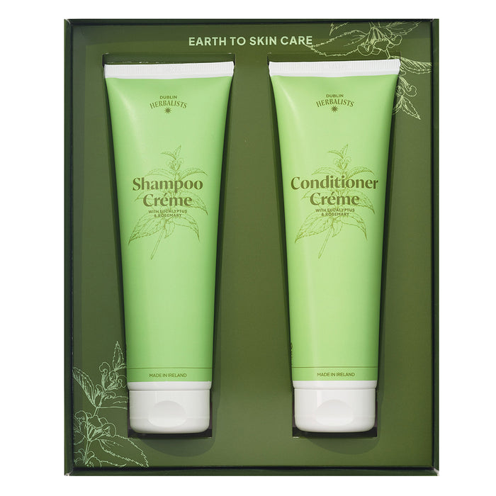 Dublin Herbalists Heaven Scent Hair Care Gift Set Shampoo Creme and Conditioner Creme