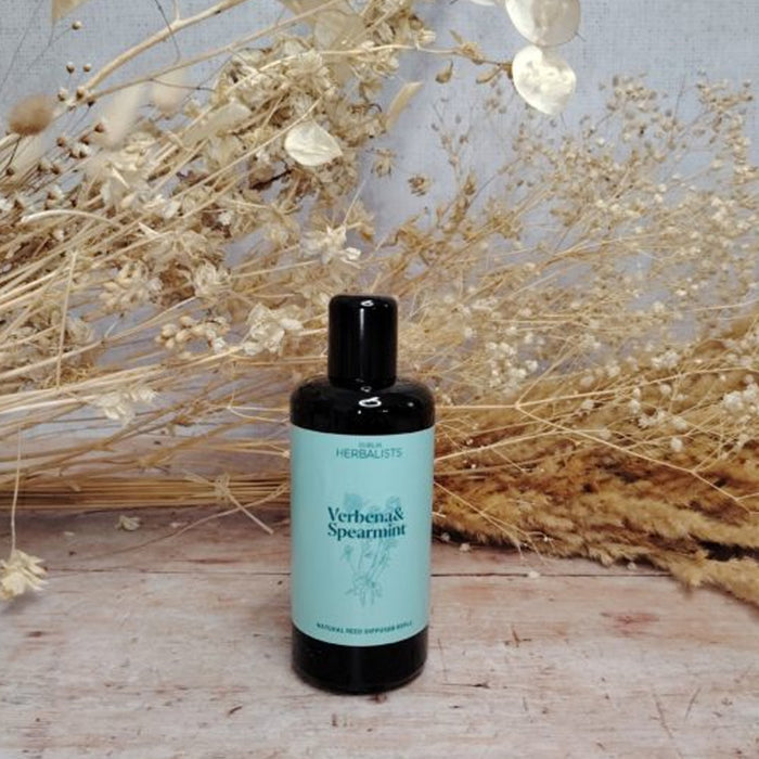 Dublin Herbalists Verbena & Spearmint Diffuser Refill bottle