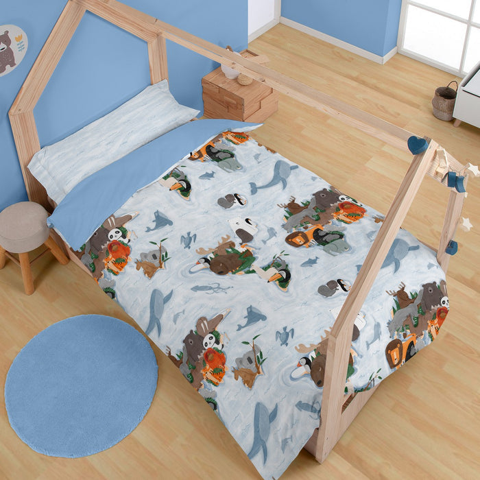 Funda nórdica Animals escena de cama