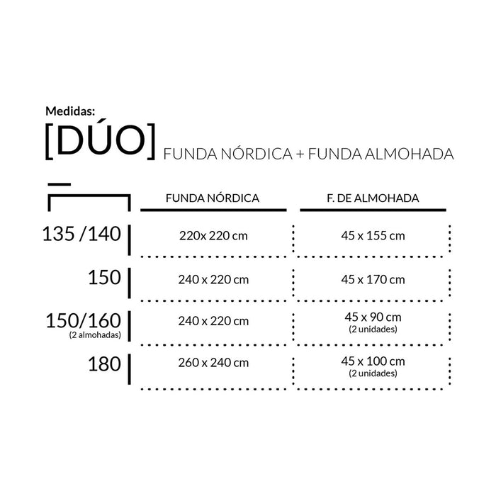 Dúo de funda nórdica Nick