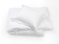 DUX Superior Sateen plain sengetøy hvit