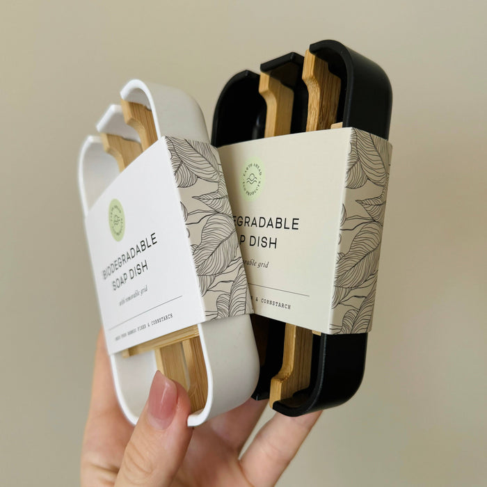 Earth Ahead Biodegradable Soap Dish Tray - Black