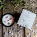 Eau Lovely So Relaxed Candle with Amethyst Gemstone