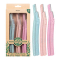 EcoPro Biodegradable Razor - For Face and Eyebrows - 6pcs/pk