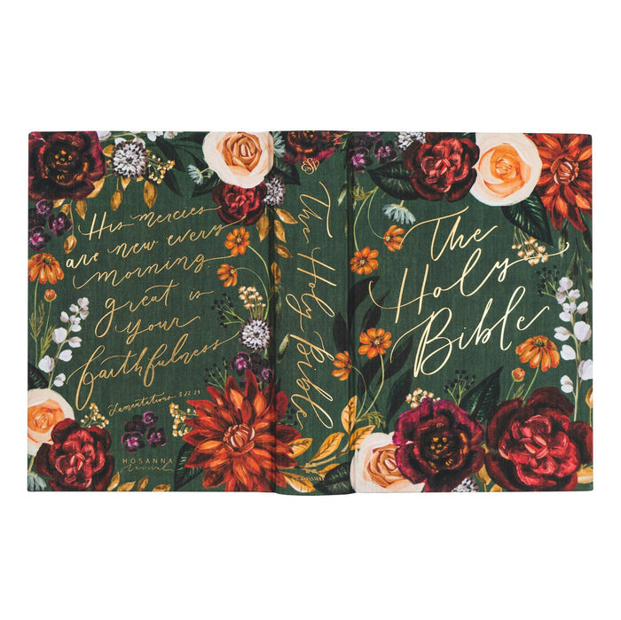 ESV Large Print Journaling Bible : Hollis Theme