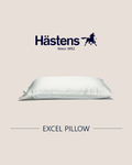 Excel Pillow: 70% duck feathers, 30% duck down
