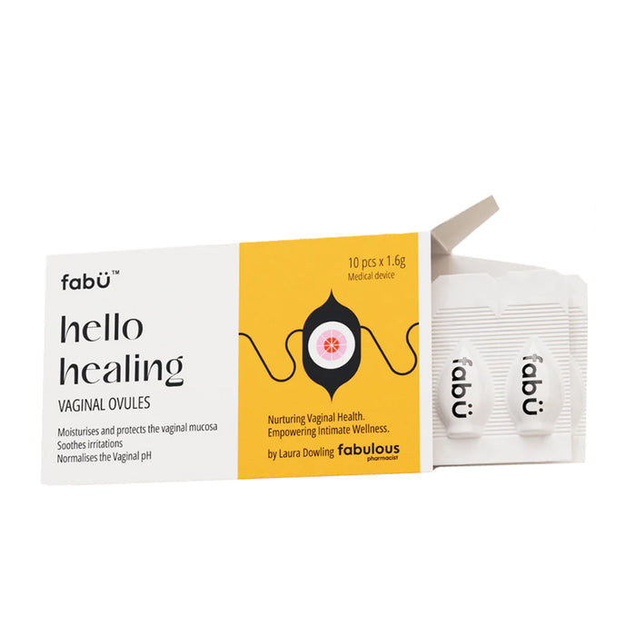 FabÜ Hello Healing Vaginal Ovules