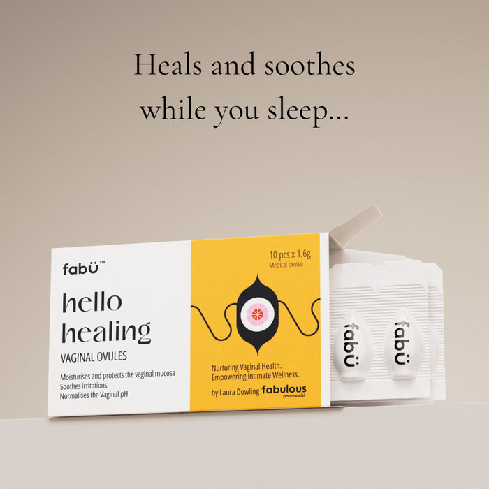 FabÜ Hello Healing Vaginal Ovules