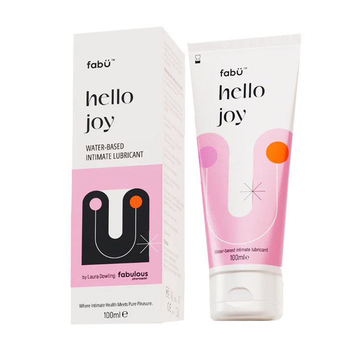 FabÜ Hello Joy Water-Based Intimate Lubricant