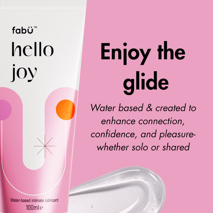 FabÜ Hello Joy Water-Based Intimate Lubricant