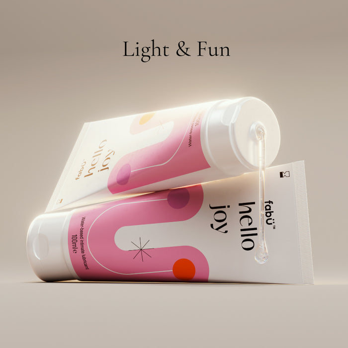 FabÜ Hello Joy Water-Based Intimate Lubricant