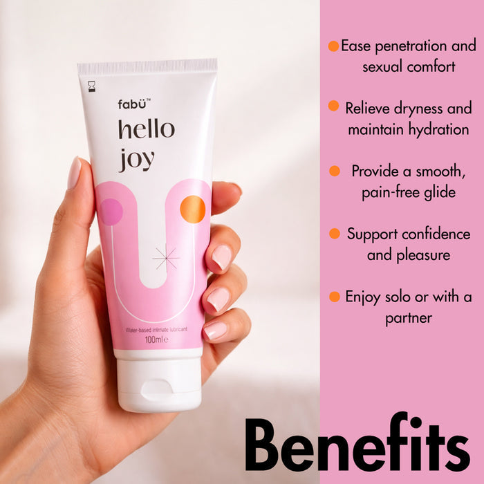 FabÜ Hello Joy Water-Based Intimate Lubricant