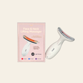 Face & Neck LED Lifting Massager with microvibration
