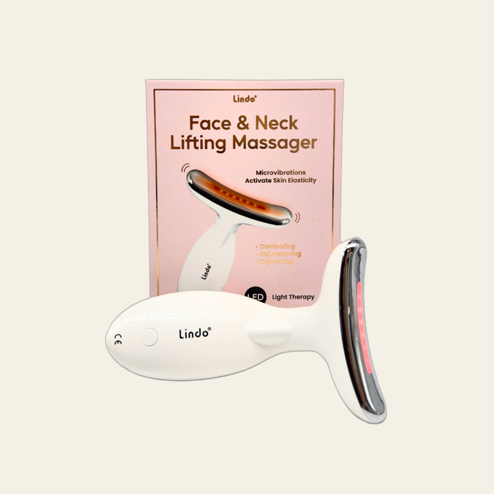Face & Neck LED Lifting Massager with microvibration
