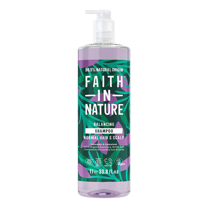 Faith In Nature Lavender & Geranium Shampoo 1 Litre
