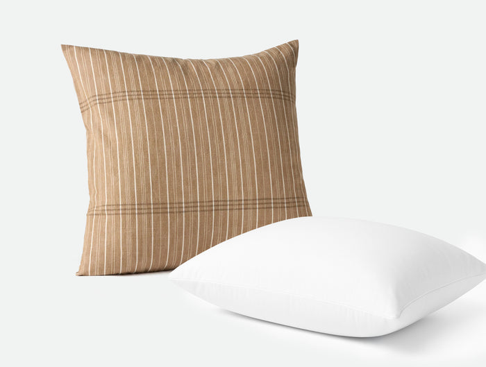 Fernwood Organic Decorative Pillow Cover + Pillow Insert Set