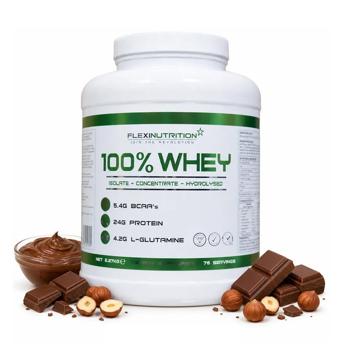 Flexi Nutrition Whey 2kg Hazelnut Creme