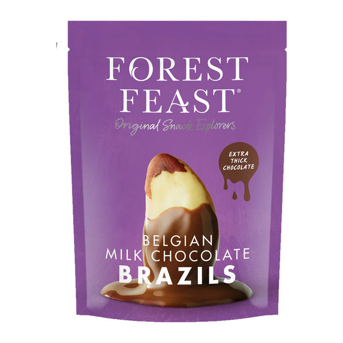 Forest Feast Belgian Milk Chocolate Brazils