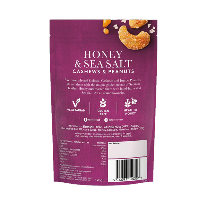 Forest Feast Honey & Sea Salt Cashews & Peanuts