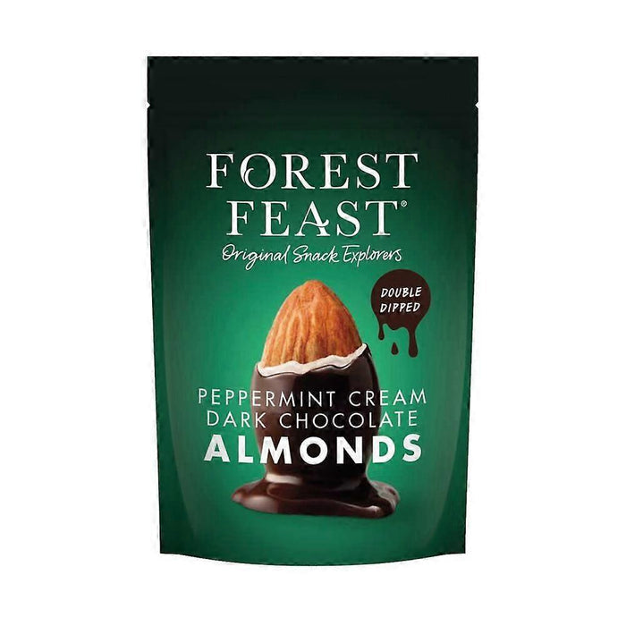 Forest Feast Peppermint Cream Dark Chocolate Almonds