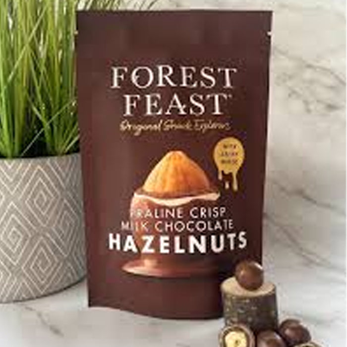 Forest Feast Praline Crisp Milk Chocolate Hazelnuts