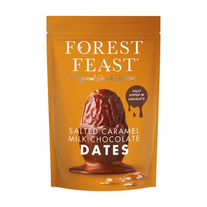 Forest Feast Salted Caramel Milk Chocolate Dates