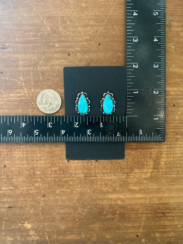 Freda Martinez Kingman Stud Earrings