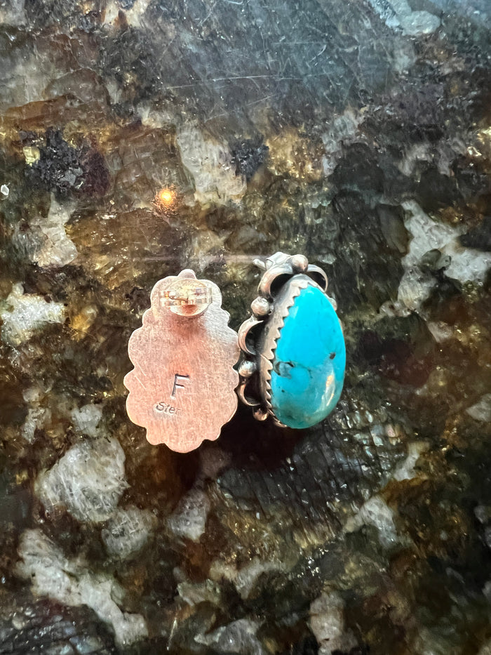 Freda Martinez Kingman Stud Earrings