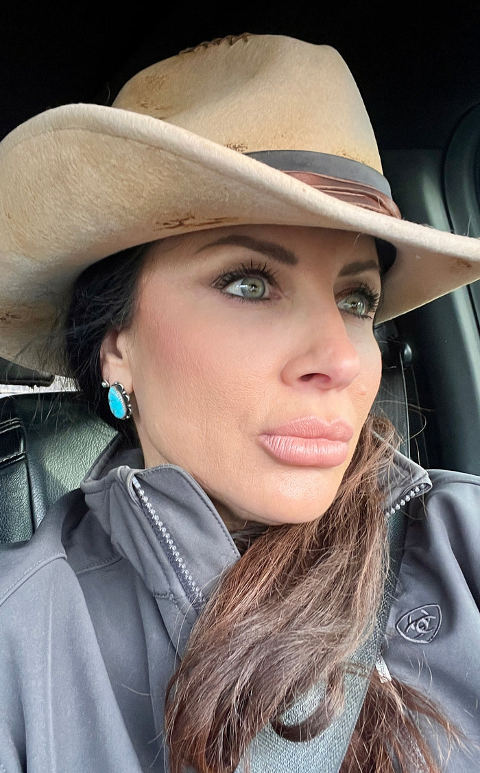 Freda Martinez Kingman Stud Earrings