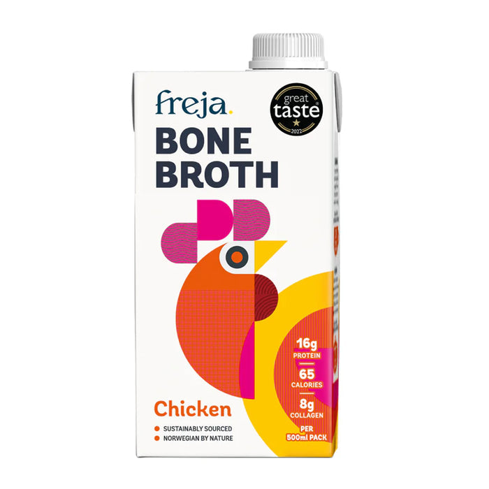 Freja Chicken Bone Broth Carton