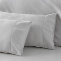 Funda almohada algodón orgánico con vainica color blanco - Qutun - Detalle de la vainica