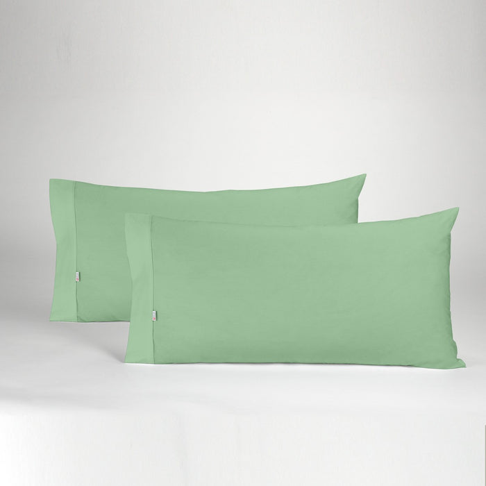 Funda de almohada 50-50 albahaca dos piezas abertura lateral