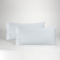 Funda de almohada percal perla dos piezas abertura lateral