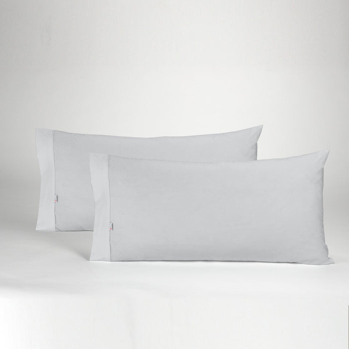 Funda de almohada 50-50 perla dos piezas abertura lateral