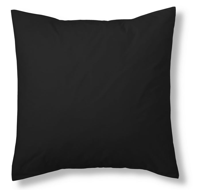 Funda de cojín 50-50 negro cojín 40x40