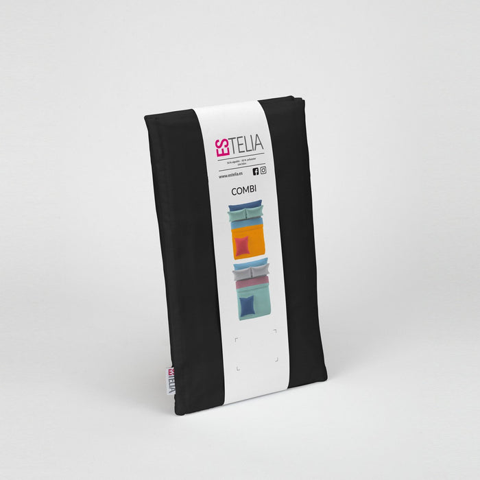 Funda de cojín 50-50 negro presentación