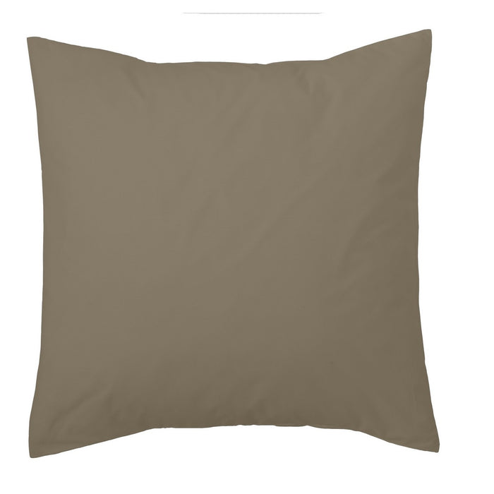 Funda de cojín percal visón 40x40 cm
