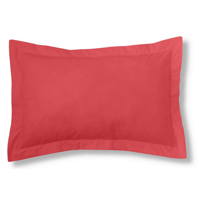Funda de cojín 50-50 rojo cojín 50x75 con pestaña