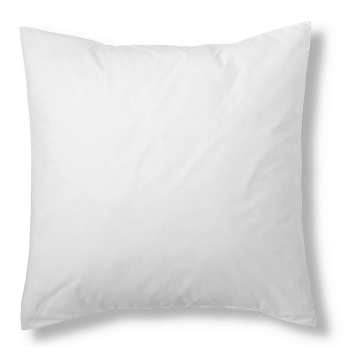 Funda de cojín satén blanco 40x40 cm