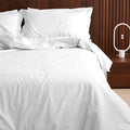 Duo Funda Nórdica blanco 600 hilos 100% algodón