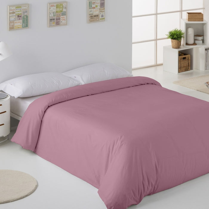 Funda nórdica lisa 50-50 cuarzo escena de cama