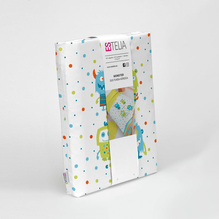 Funda nórdica Monster presentación en bolsa de tela